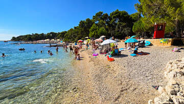 Apartmány Borik I - pláž 180 m od domu, Rovinj, Istrie, Chorvatsko