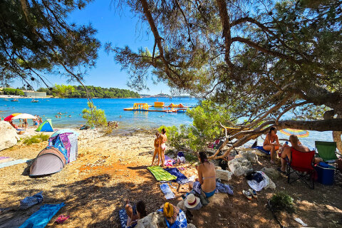 Apartmány Borik I - pláž 180 m od domu, Rovinj, Istrie, Chorvatsko