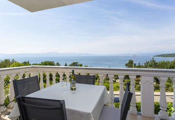 A1 - apartmány František, Njivice, ostrov Krk, Chorvatsko