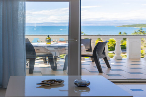 A2 - apartmány František, Njivice, ostrov Krk, Chorvatsko