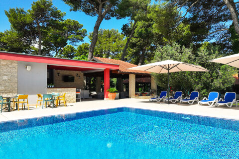 Resort San Antonio***, Biograd na Moru, Zadarská riviéra, Chorvatsko