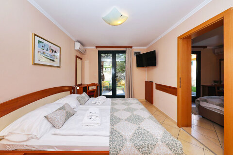 Pokoj Konekt pro 4 osoby - Resort San Antonio***, Biograd na Moru, Zadarská riviéra, Chorvatsko