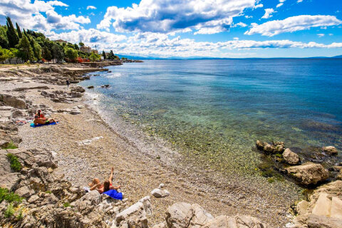 Apartmány Miramare - pláž Nora 400 m od domu, Rijeka, Chorvatsko