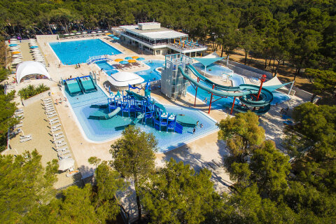 Mobilhome Resort Čikat - aquapark, Mali Lošinj, ostrov Lošinj, Chorvatsko
