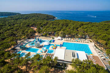 Mobilhome Resort Čikat - aquapark, Mali Lošinj, ostrov Lošinj, Chorvatsko