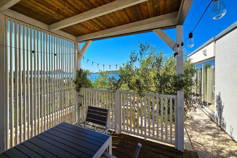 Mobilhome pro 4–5 osob, Drage, Zadarská riviéra, Chorvatsko