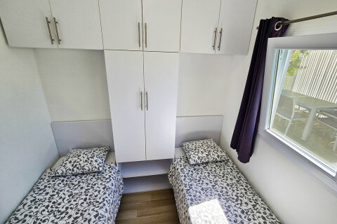 Mobilhome pro 4–5 osob, Drage, Zadarská riviéra, Chorvatsko