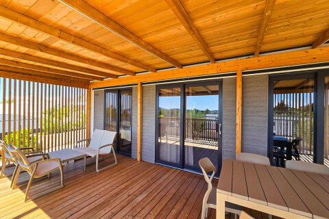 Mobilhome Plus pro 4–5 osob, Drage, Zadarská riviéra, Chorvatsko