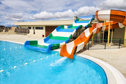 Avalona Camping Resort - aquapark, Povljana, ostrov Pag, Chorvatsko