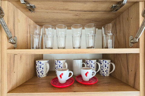 Glamping Premium Home pro 4–6 osob, Falkensteiner Premium Camping Zadar, Chorvatsko