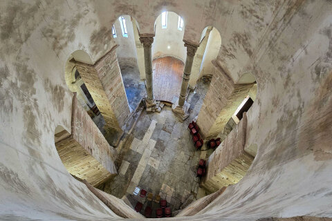 Zadar - kostel sv. Donáta, Chorvatsko