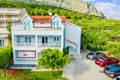 Apartmány Bili, Duće, Omišská riviéra, Chorvatsko