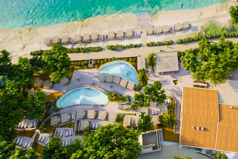 Resort Zelena Punta - bazény - vizualizace 2024, Kukljica, ostrov Ugljan, Chorvatsko