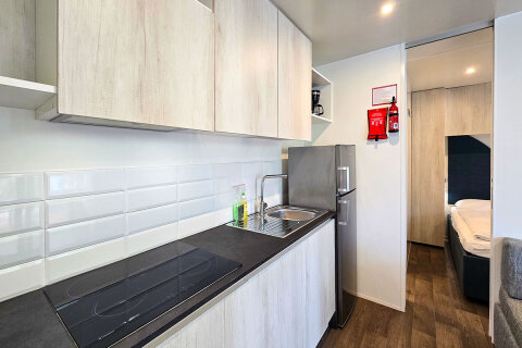 Mobilhome Premium pro 4 osoby, Resort Oliva, Rabac, Istrie, Chorvatsko