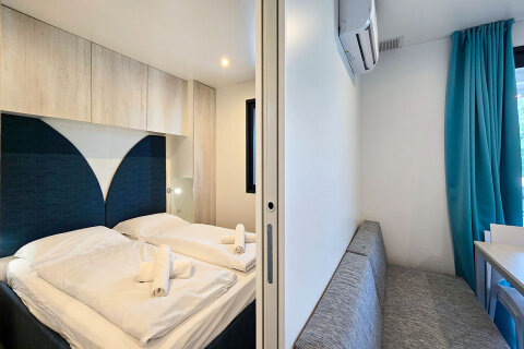 Mobilhome Premium pro 4 osoby, Resort Oliva, Rabac, Istrie, Chorvatsko