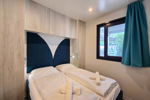 Mobilhome Premium pro 4 osoby, Resort Oliva, Rabac, Istrie, Chorvatsko