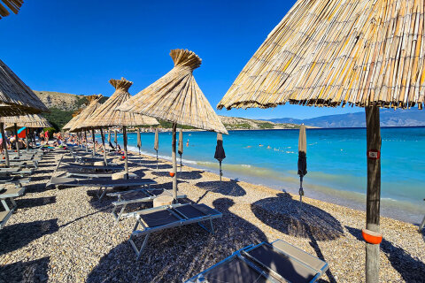 Apartmán Lit - pláž 300 m od domu, Baška, ostrov Krk, Chorvatsko