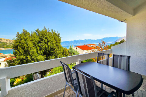 Apartmán A2 - apartmány Renata, Baška, ostrov Krk, Chorvatsko