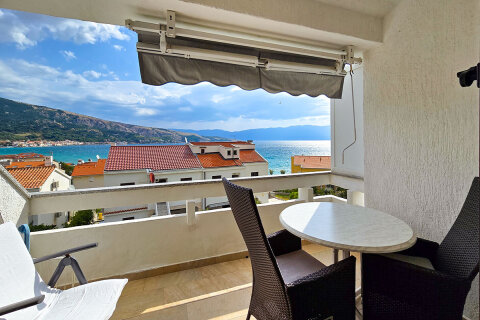 Apartmán A1 - apartmány Jadranka, Baška, ostrov Krk, Chorvatsko