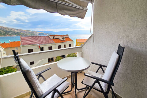 Apartmán A2 - apartmány Jadranka, Baška, ostrov Krk, Chorvatsko