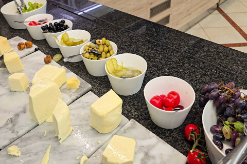 Bufetové večeře - resort Oliva, Rabac, Istrie, Chorvatsko