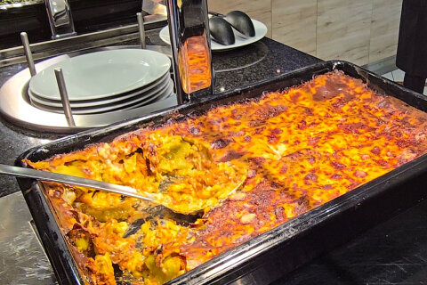 Bufetové večeře - resort Oliva, Rabac, Istrie, Chorvatsko