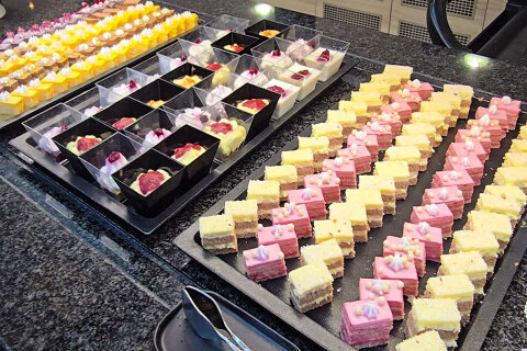 Bufetové večeře - resort Oliva, Rabac, Istrie, Chorvatsko