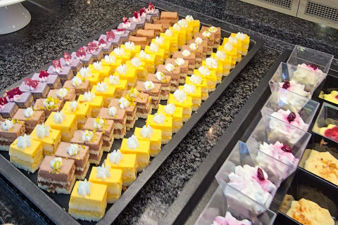 Bufetové večeře - resort Oliva, Rabac, Istrie, Chorvatsko