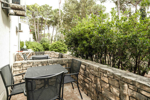 Studio AP/3*** pro 2–3 osoby, Zaton Holiday Resort, Zaton, Zadarská riviéra, Chorvatsko