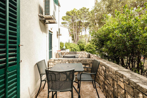 Studio AP/3*** pro 2–3 osoby, Zaton Holiday Resort, Zaton, Zadarská riviéra, Chorvatsko