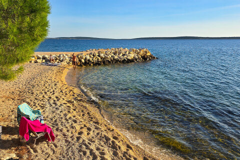 Apartmány Fran - pláž 300 m od domu, Mandre, ostrov Pag, Chorvatsko