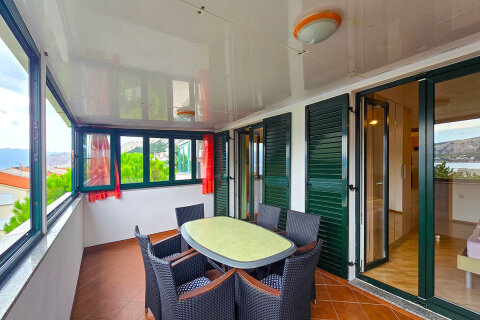 A2 - apartmány Eva, Baška, ostrov Krk, Chorvatsko