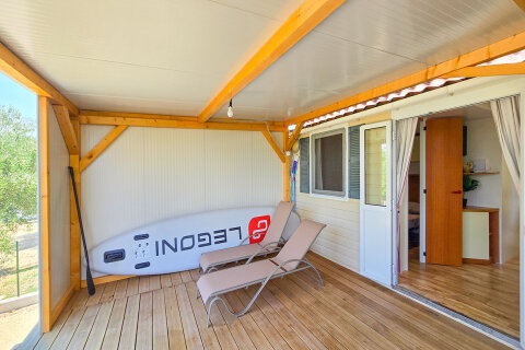Mobilhome Kučica - paddelboard, Tkon, ostrov Pašman, Chorvatsko