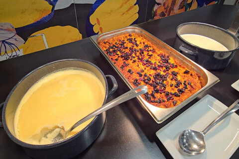 Bufetové snídaně - Zaton Holiday Resort, Chorvatsko