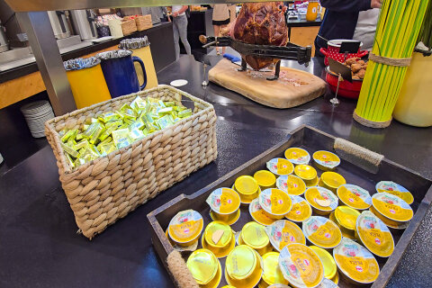 Bufetové snídaně - Zaton Holiday Resort, Chorvatsko