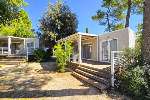 Mobilhom Superior, Zaton Holiday Resort, Zaton, Zadarská riviéra, Chorvatsko