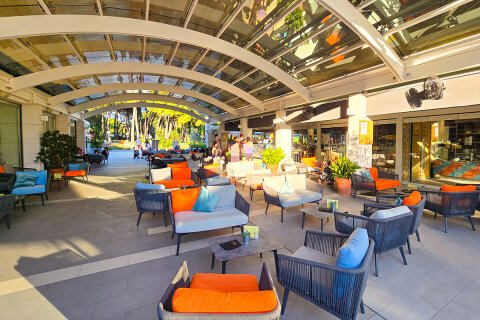 Zaton Holiday Resort - bar u recepce, Zaton, Zadarská riviéra, Chorvatsko