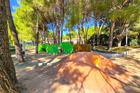 Zaton Holiday Resort - dětské hřiště, Zaton, Zadarská riviéra, Chorvatsko