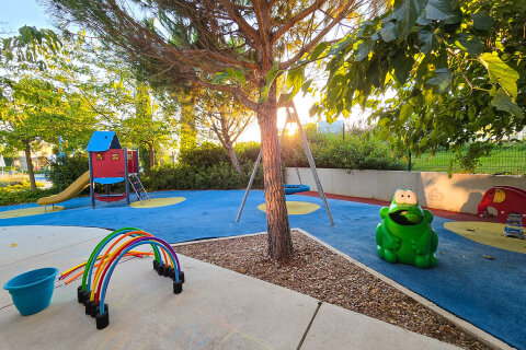 Zaton Holiday Resort - hřiště v Mini Clubu, Zaton, Zadarská riviéra, Chorvatsko