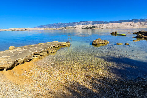 Apartmány Natalija - pláž 160 m od domu, Sveti Marko, ostrov Pag, Chorvatsko