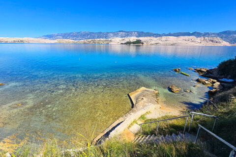 Apartmány Natalija - pláž 160 m od domu, Sveti Marko, ostrov Pag, Chorvatsko