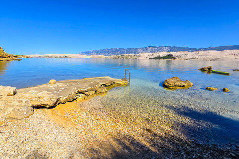 Apartmány Natalija - pláž 160 m od domu, Sveti Marko, ostrov Pag, Chorvatsko