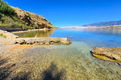 Apartmány Natalija - pláž 160 m od domu, Sveti Marko, ostrov Pag, Chorvatsko