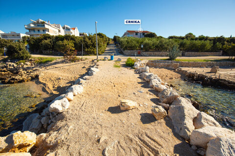 Apartmány Crnika - pláže pod domem, Mandre, ostrov Pag, Chorvatsko