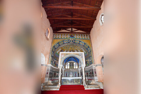 Eufraziova bazilika Poreč - památka UNESCO, Istrie, Chorvatsko