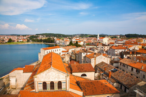 Eufraziova bazilika Poreč - památka UNESCO, Istrie, Chorvatsko