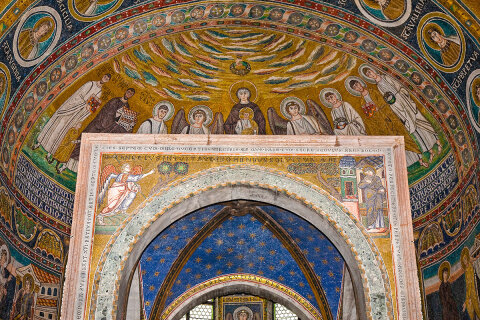 Eufraziova bazilika Poreč - památka UNESCO, Istrie, Chorvatsko