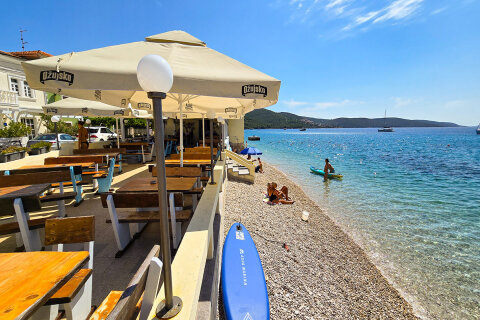 Apartmány Pojana - oblázková pláž 300 m od domu, Martinšćica, ostrov Cres, Chorvatsko