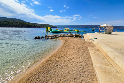 Resort Kovačine - pláže, Cres, ostrov Cres, Chorvatsko