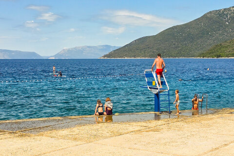 Resort Kovačine - pláže, Cres, ostrov Cres, Chorvatsko